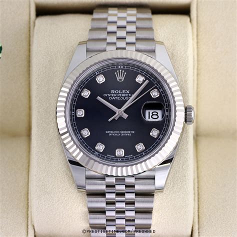 rolex datejust womens vintage|pre owned rolex datejust 41.